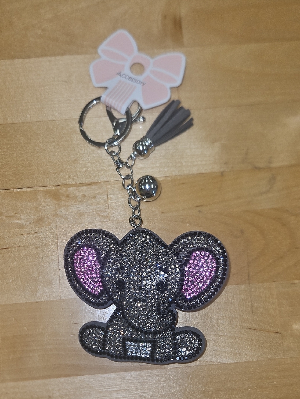 Sparkling Animal Rhinestone Keychains - Picture 4 of 12